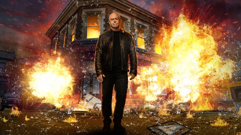 Ross Kemp as Grant Mitchell - "I'm not doing the live. I'm no longer there..."
