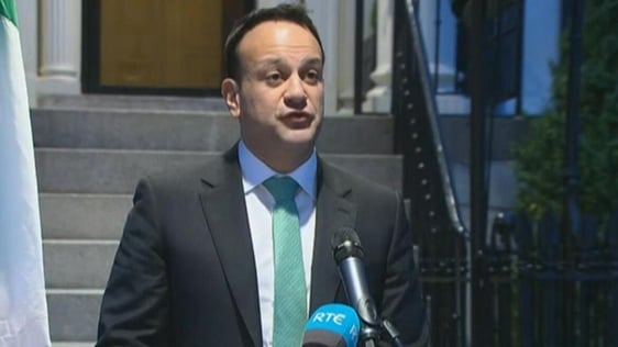 Taoiseach Leo Varadkar addresses the nation from Washington DC (2020)