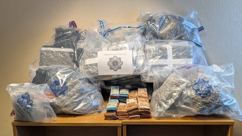 During the operation, a substantial quantity of drugs, including cannabis, cocaine and ketamine, were seized