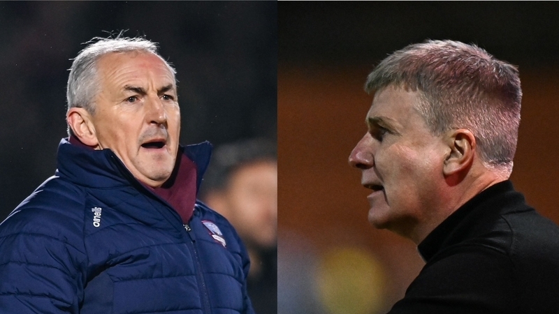 John Caulfield and Stephen Kenny met in four FAI Cup finals in succession