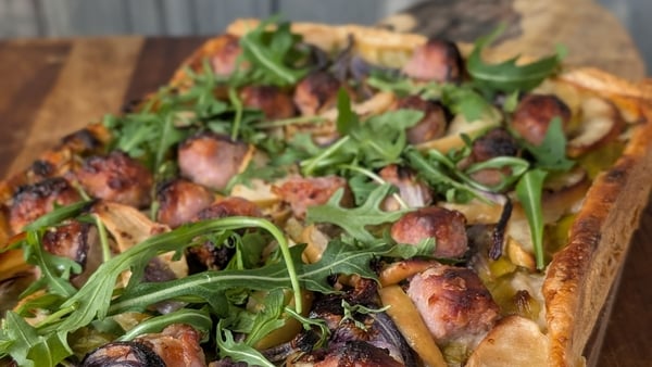 Orla McAndrew's sausage, leek and apple tart: Today
