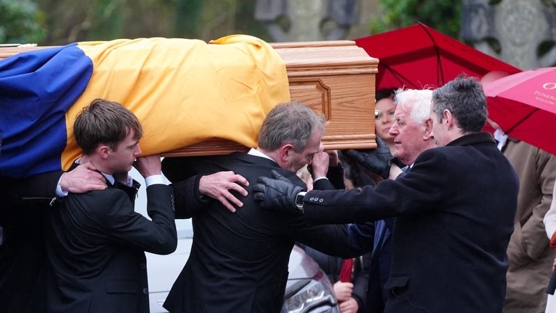 The funeral for Michael O'Sullivan took place at St John the Baptist Church in Glantane