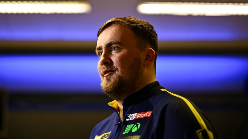 Luke Littler threw his first nine darter of the year in Leicester