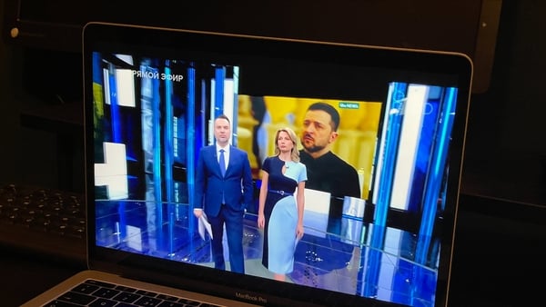 The US delegation and President Trump have been praised on Russian state media programmes