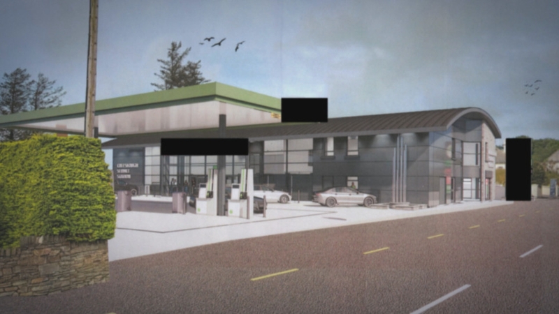 An artist's impression of the proposed development at Creeslough