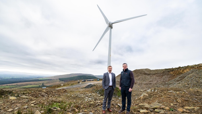 James Temple, Renewables Manager at Flogas and JP Brennan, Managing Director at Irish Tar