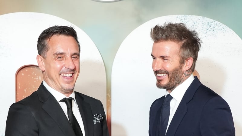 Neville: "I think Becks (David) is getting the tattoo for my birthday, I think, because he's a specialist in tattoos (isn't) he?"