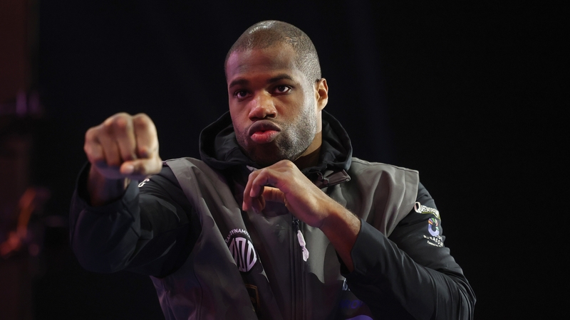 Daniel Dubois has been forced out of Saturday's world title defence