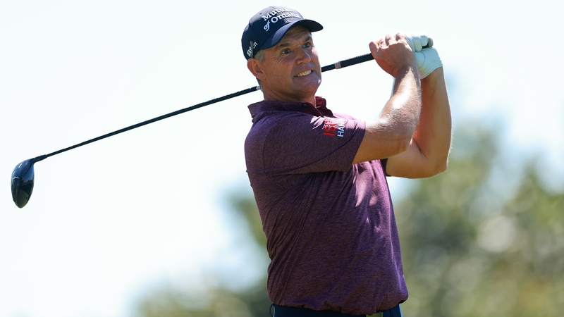 Padraig Harrington is in touch at the Mexico Open