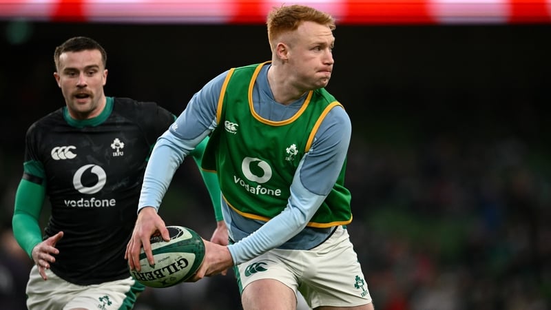 Ciarán Frawley starts at out-half for Ireland 'A'