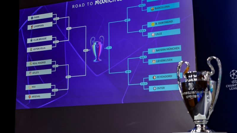 The draw took place at UEFA's HQ in Nyon, Switzerland