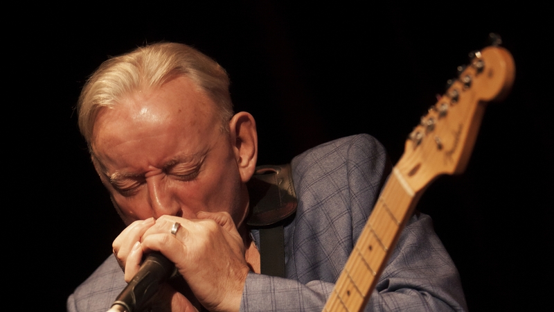 Don Baker on stage at the Venue Theatre Ratoath. Photo credit: Enda Casey - Gasun Photography