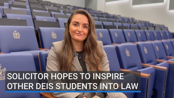 Vanessa Blake hopes to pave the way for other students from DEIS schools to become solicitors