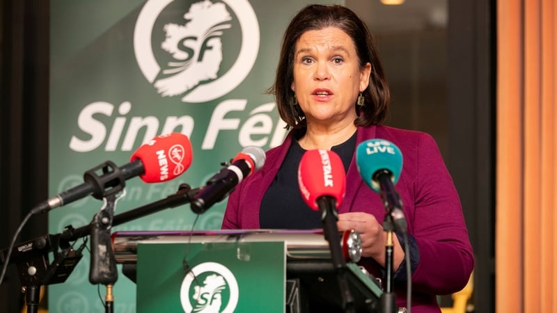 Watch: Mary Lou McDonald's keynote speech at SF Ard Fheis
