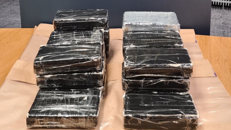 The cocaine was recovered in Blanchardstown on Thursday