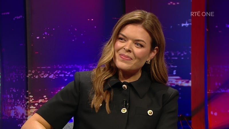 Doireann Garrihy on Friday's Late Late Show