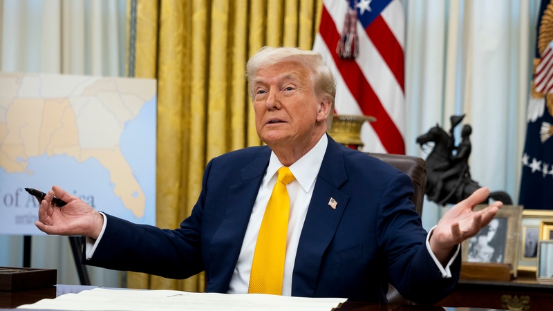 US President Donald Trump said he wants Europe to pay more for its defence