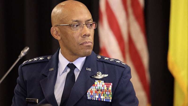 General CQ Brown was serving a four-year term meant to end in September 2027