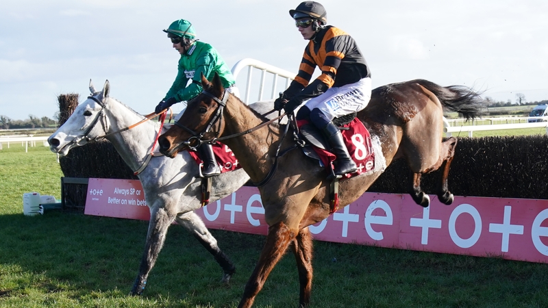 Nick Rockett (near side) and Intense Raffles