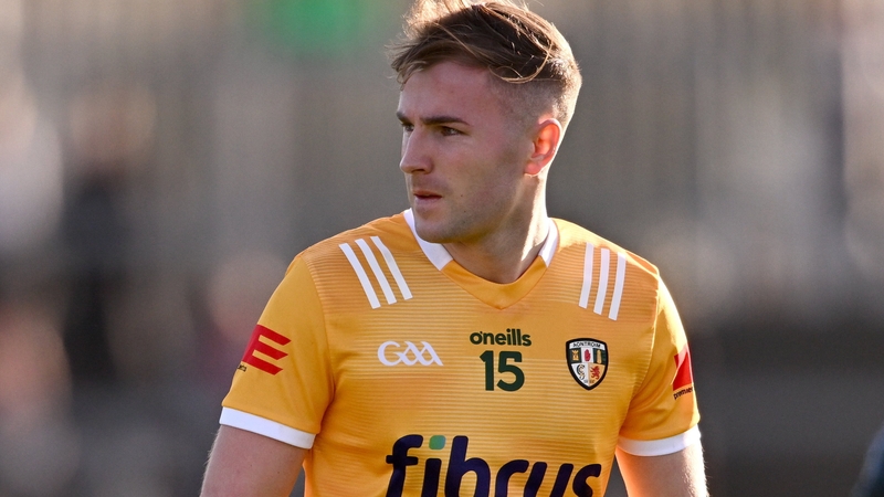 Dominic McEnhill raised a green flag for Antrim