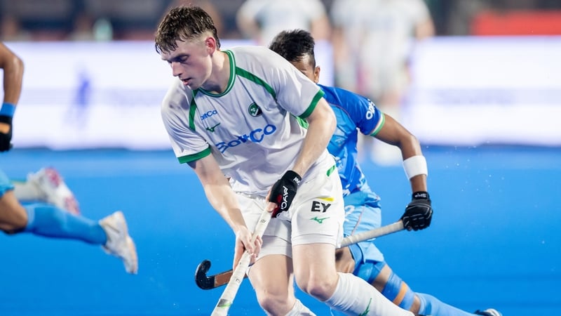 Jonny Lynch won his 50th cap for Ireland in the loss to India