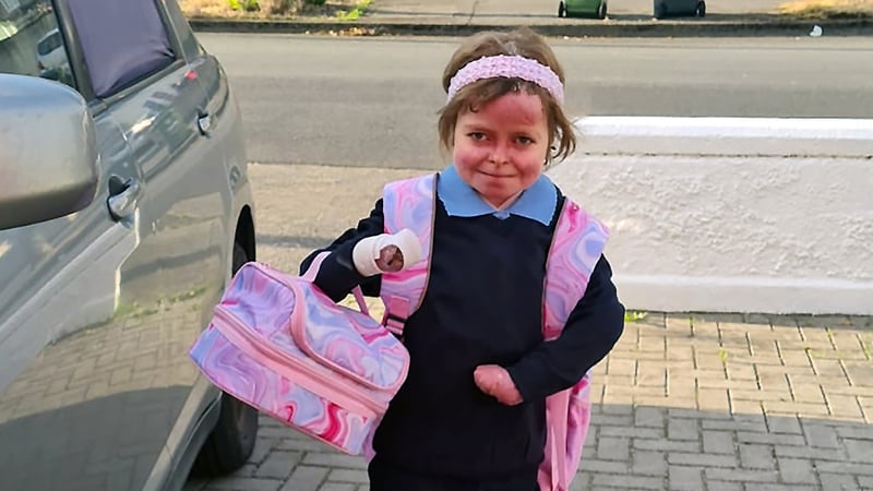 Casey Connors is preparing to face her next big challenge - the move from primary to secondary school later this year