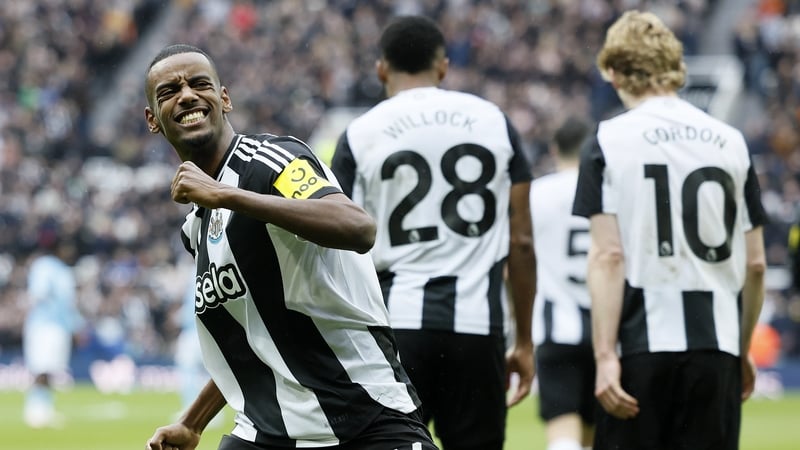 Alexander Isak found his scoring touch again for the Magpies