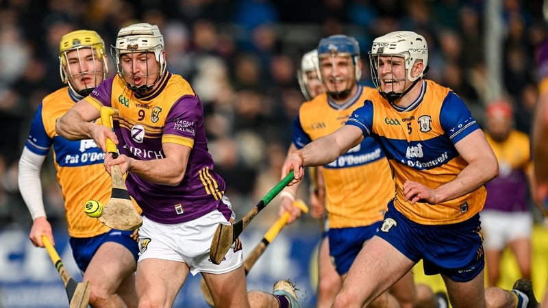 Wexford were a step ahead of Clare this afternoon