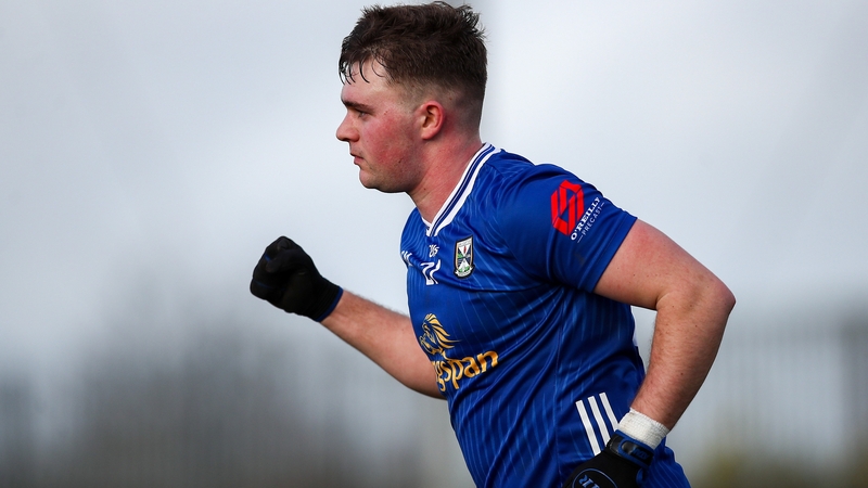 Cian Madden celebrates a late Cavan point