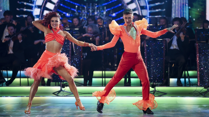 Alex and Jack tear up the DWTS dancefloor