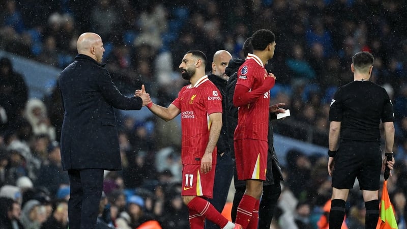 Arne Slot watched on as Mo Salah created more history after his exploits against Manchester City