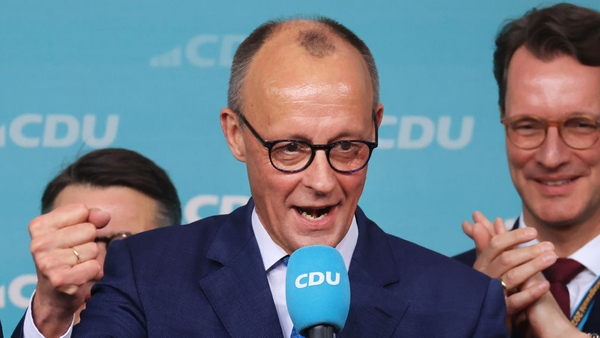 The leader of Germany's Christian Democrats Friedrich Merz faces complex and lengthy coalition negotiations
