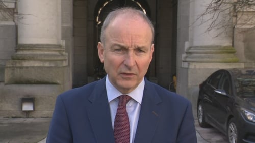 Micheál Martin emphasised the importance of accelerating Ukraine's accession to the EU