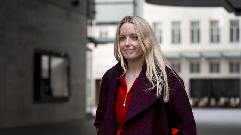 Lauren Laverne leaving BBC Broadcasting House in London after returning to presenting duties on BBC Radio 6 Music, following her departure from her breakfast show. Photo credit: Ben Whitley/PA Wire