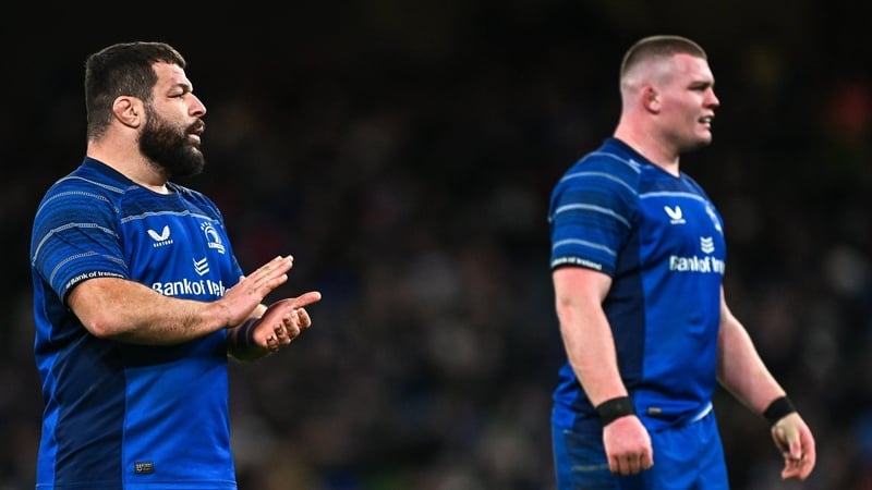Rabah Slimani (left) and Jack Boyle (right) both start for Leinster