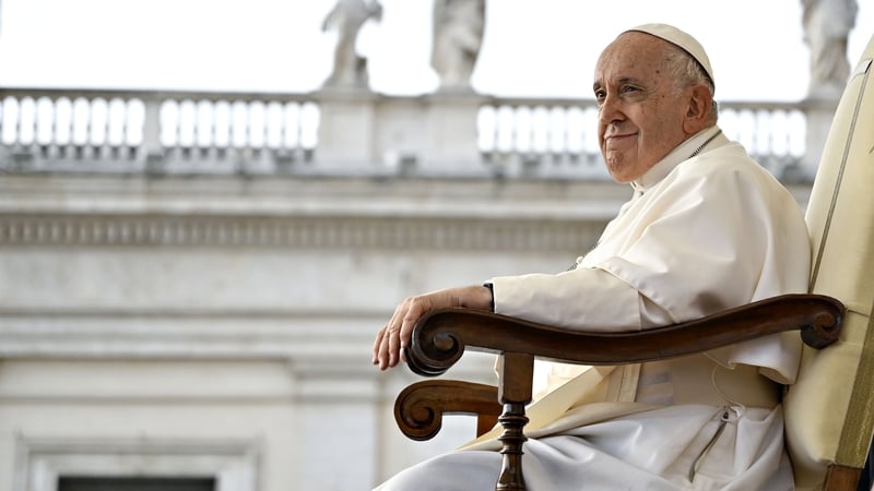 The Vatican announced the death of Pope Francis in a video statement