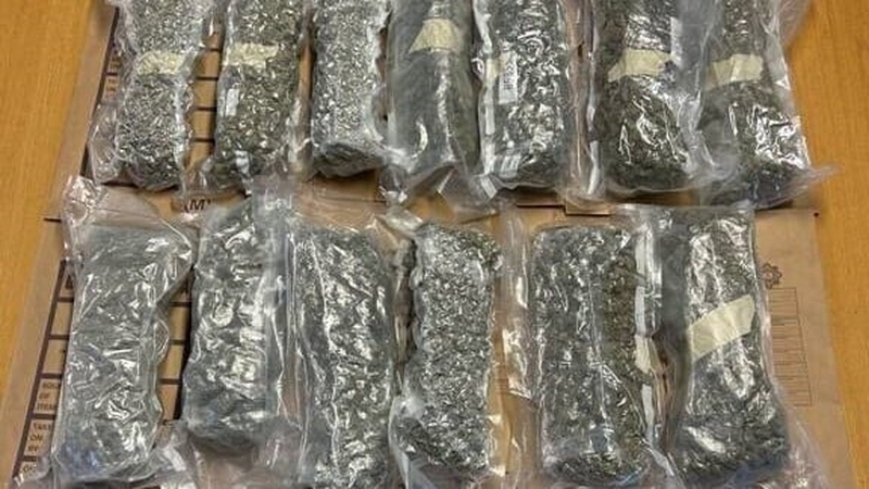Approximately €120,000 worth of herbal cannabis seized in Coolock, Dublin