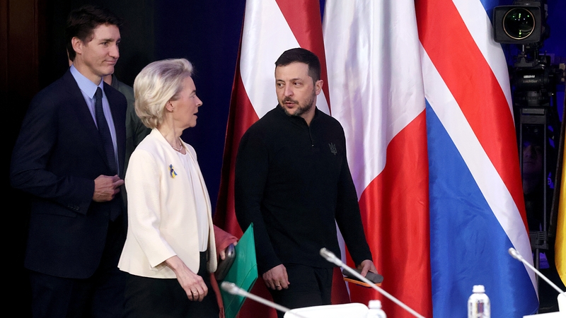 European Commission President Ursula von der Leyen said she would support with conditions