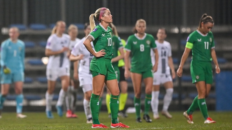 A dejected Denise O'Sullivan can't hide her frustration
