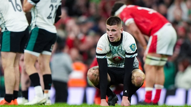 Sam Prendergast starts at out-half for Ireland on Saturday