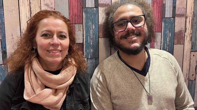 Fernanda Otero and her son Gaudie say that direct flights could transform the lives of Brazilians living in Ireland