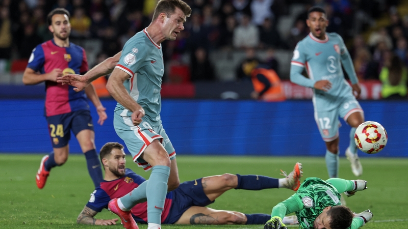 Alexander Sorloth scoring the first leg equaliser