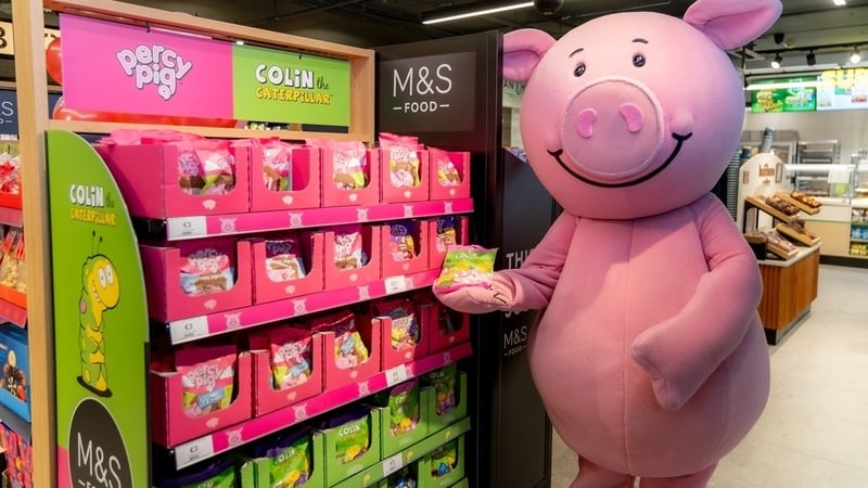 Percy Pig sweets, M&S cookies and Colin the Caterpillar cakes will be available in more Applegreen outlets this year