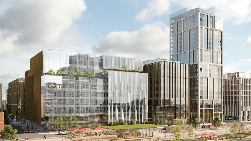 The Dublin City Council approval decision permits the construction of a residential scheme arranged in three blocks ranging in height from six to 25 storeys