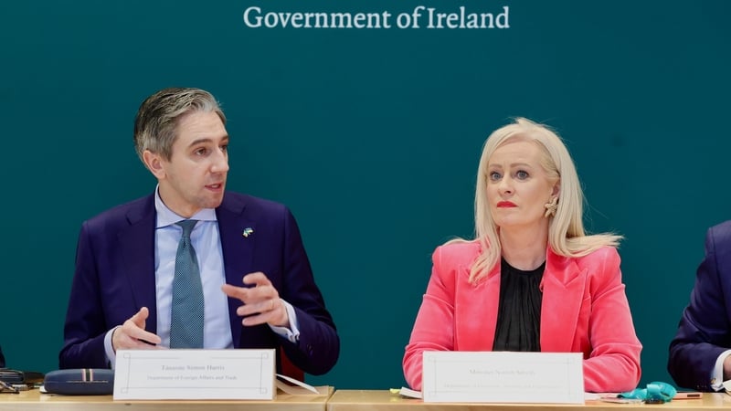 Tánaiste Simon Harris and Minister of State at the Department of Enterprise, Trade and Employment Niamh Smyth attended the forum meeting