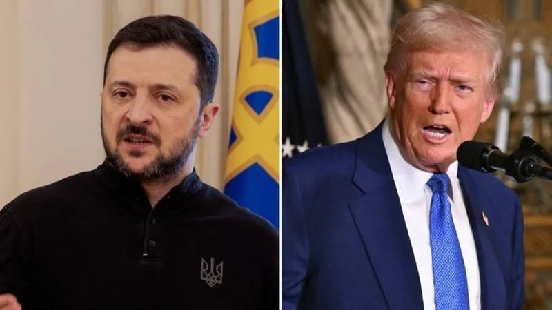 Zelensky agus Trump le comhaontú a shíniú maidir le mianraí luachmhara
