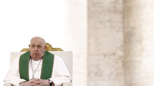 Pope Francis has been in hospital since 14 February