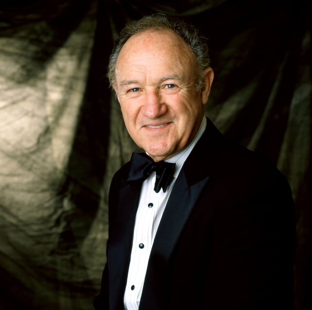 Gene Hackman pictured in 1996