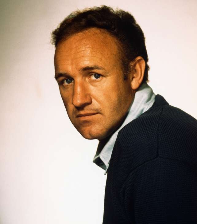 Gene Hackman pictured in 1970