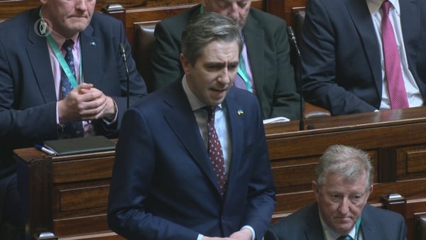 Simon Harris defended the Government's proposal on speaking time